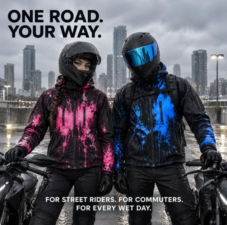 RutLine™ -  Reactive Biker Jacket